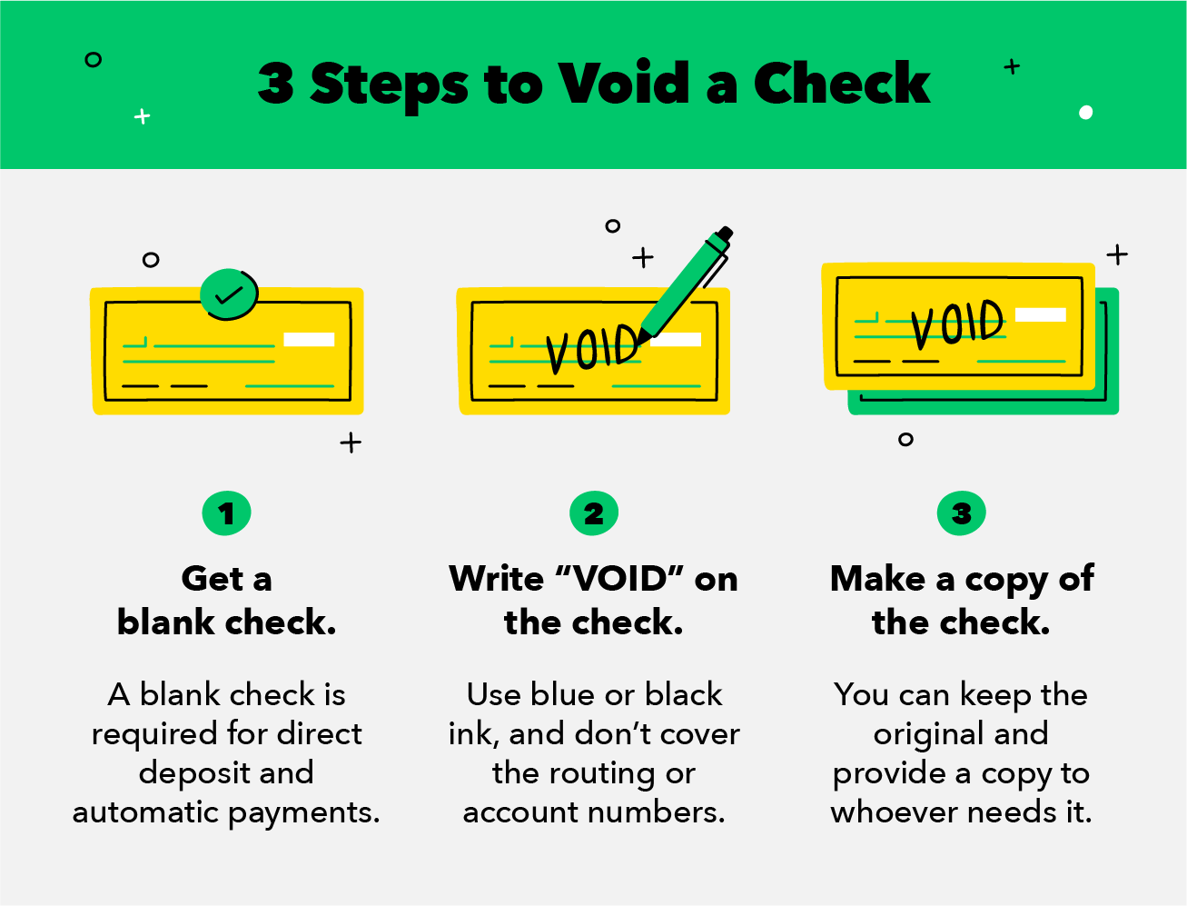 Can You Print A Void Check Online Td